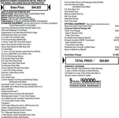 2021 Jeep Gladiator Rubicon