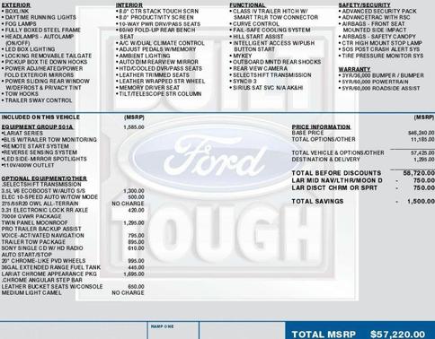 Magnetic Metallic 2017 Ford F-150 Lariat
