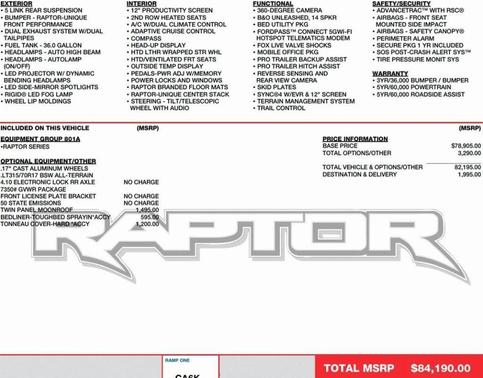 2025 Ford F-150 Raptor
