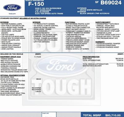 2025 Ford F-150 Tremor