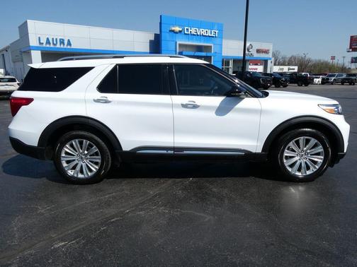 Oxford White 2020 Ford Explorer Limited