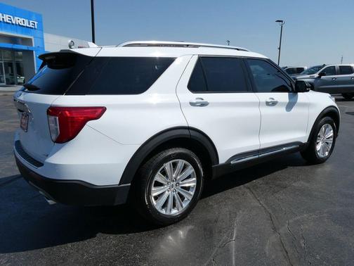 Oxford White 2020 Ford Explorer Limited
