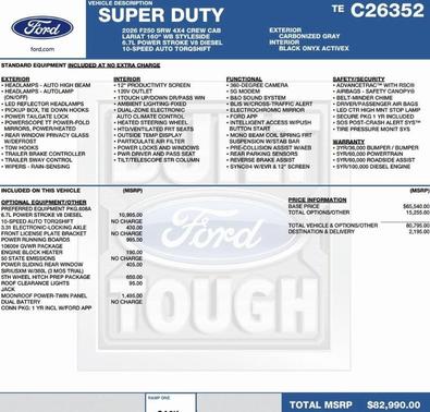 2026 Ford F-250 Lariat