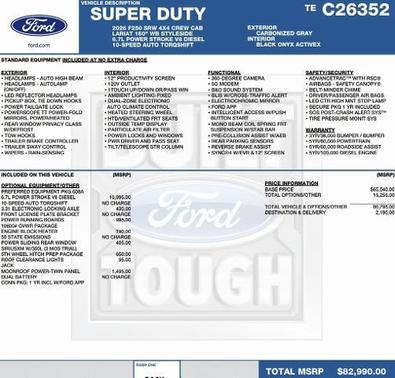2026 Ford F-250 Lariat