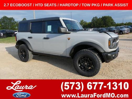 Avalanche Gray 2026 Ford Bronco Badlands