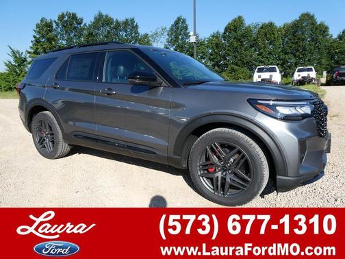 Carbonized Gray Metallic 2026 Ford Explorer ST
