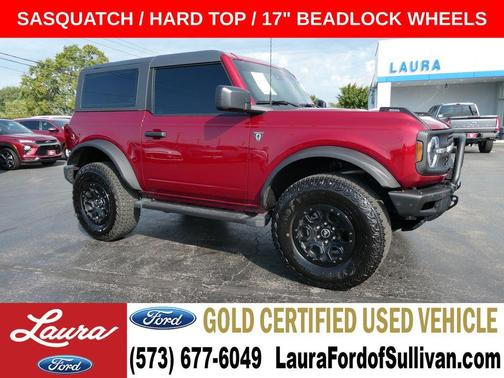 Ruby Red Metallic Tinted Clearcoat 2025 Ford Bronco Base