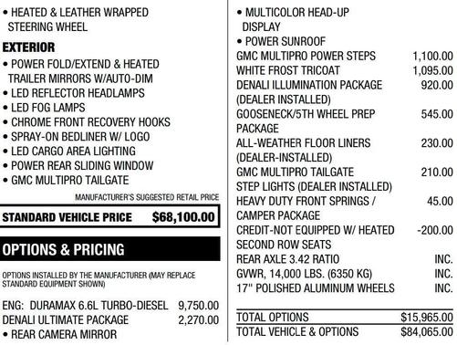 2022 GMC Sierra 3500 Denali