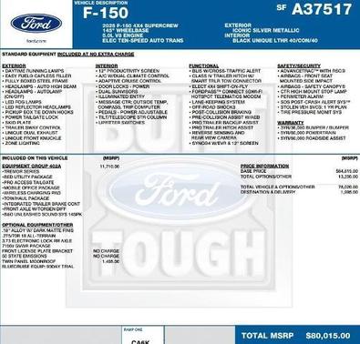 2025 Ford F-150 Tremor