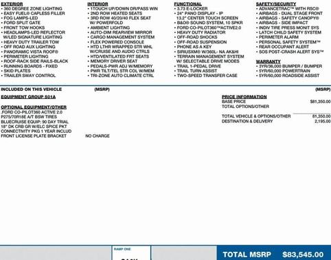 2025 Ford Expedition Tremor