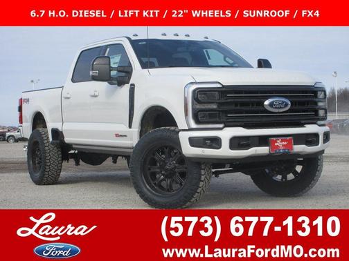 Star White 2026 Ford F-250 Platinum