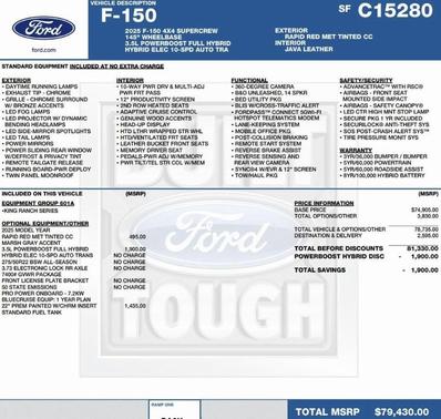2025 Ford F-150 King Ranch