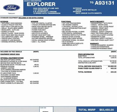 2026 Ford Explorer ST-Line