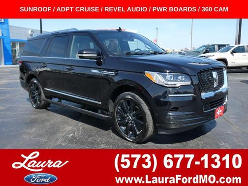 Infinite Black Metallic 2022 Lincoln Navigator L Reserve