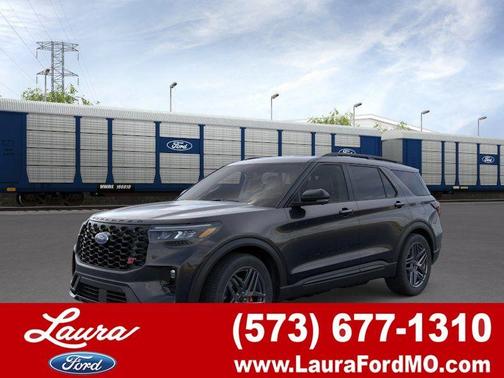 Agate Black Metallic 2026 Ford Explorer ST