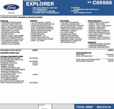 2025 Ford Explorer ST-Line