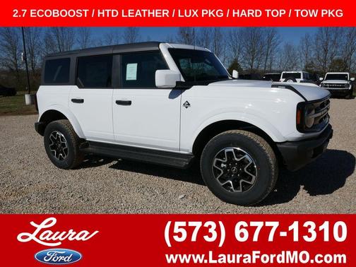 Oxford White 2026 Ford Bronco Outer Banks