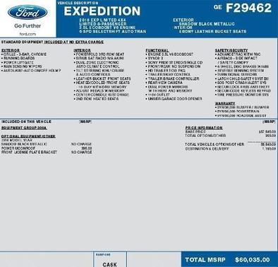 2016 Ford Expedition Limited