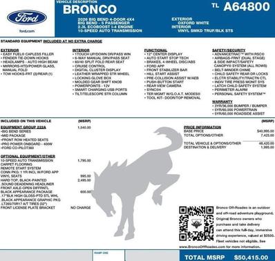 2026 Ford Bronco Big Bend