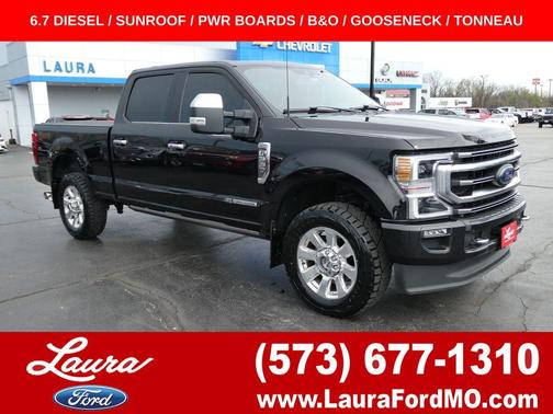 Agate Black Metallic 2021 Ford F-350 Platinum