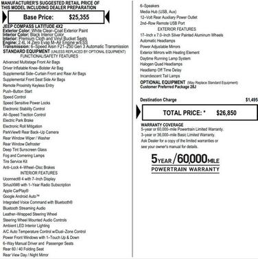 2020 Jeep Compass Latitude