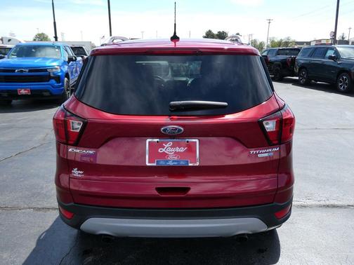 Ruby Red Metallic Tinted Clearcoat 2019 Ford Escape Titanium