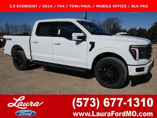Oxford White 2026 Ford F-150 Lariat