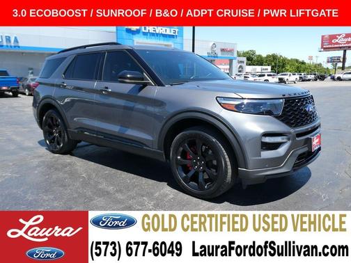 Carbonized Gray Metallic 2024 Ford Explorer ST