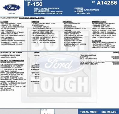 2026 Ford F-150 King Ranch