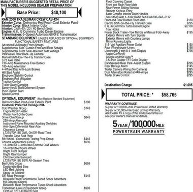 2019 RAM 2500 Tradesman