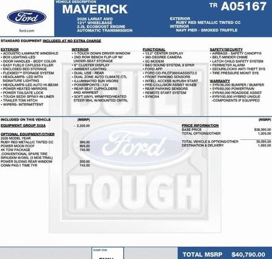 2026 Ford Maverick Lariat