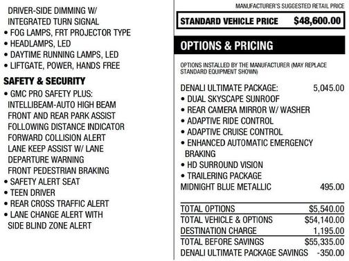 2021 GMC Acadia Denali