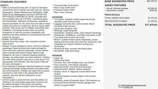 Quicksilver Metallic 2018 GMC Yukon Denali