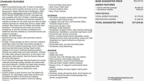 Quicksilver Metallic 2018 GMC Yukon Denali