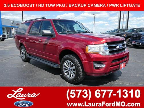 Ruby Red Metallic Tinted Clearcoat 2017 Ford Expedition EL XLT