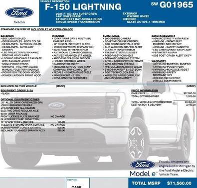 2025 Ford F-150 Lightning Flash