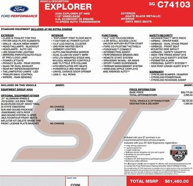 2025 Ford Explorer ST