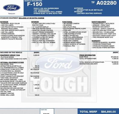2026 Ford F-150 Platinum