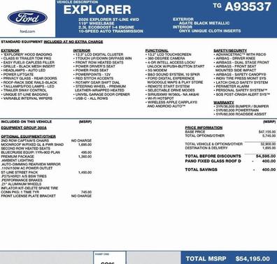 2026 Ford Explorer ST-Line