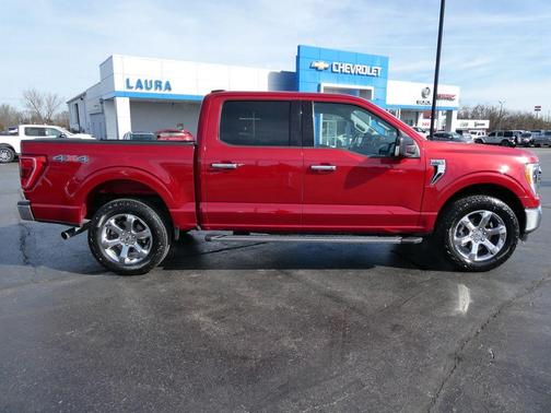Rapid Red Metallic Tinted Clearcoat 2021 Ford F-150 XLT