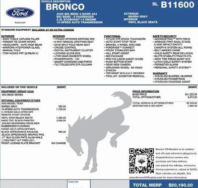 2025 Ford Bronco Big Bend