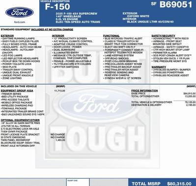2025 Ford F-150 Tremor
