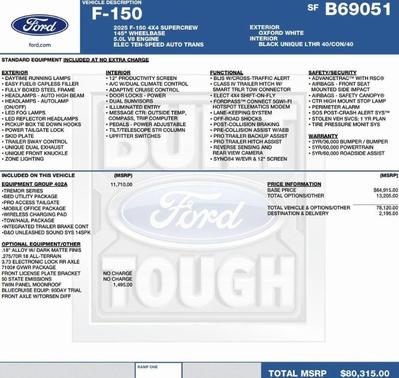 2025 Ford F-150 Tremor