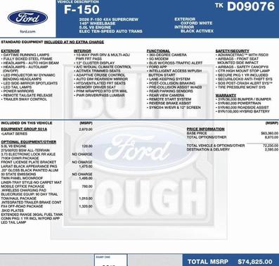 2026 Ford F-150 Lariat