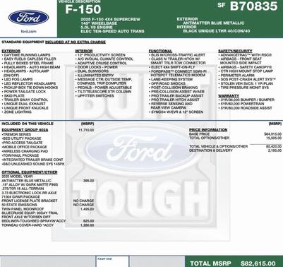 2025 Ford F-150 Tremor