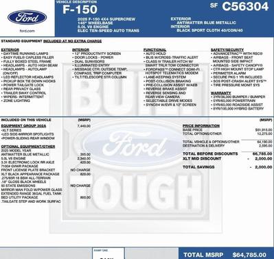 2025 Ford F-150 XLT