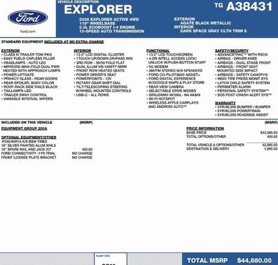 2026 Ford Explorer Active