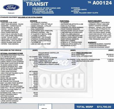 2026 Ford Transit-350 Base