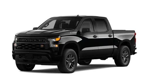 Black 2026 Chevrolet Silverado 1500 Custom