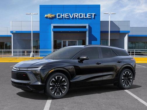 Black 2025 Chevrolet Blazer EV RWD RS